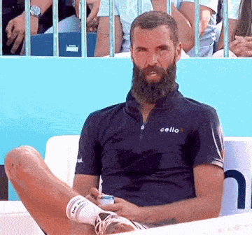 Benoit Paire Heavy Breathing GIF