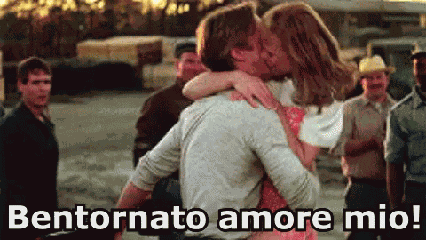 Bentornato Che Bello Rivederti Abbraccio Ti Voglio Bene GIF