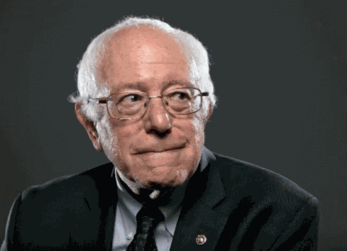 Bernie Sanders Deal With It GIF