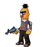 Bert Sesame Street Sticker