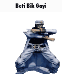 Beti Bik Gayi Jojo Sticker