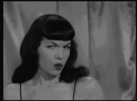 Bettie Page GIF