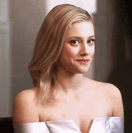 Betty Cooper Smile GIF
