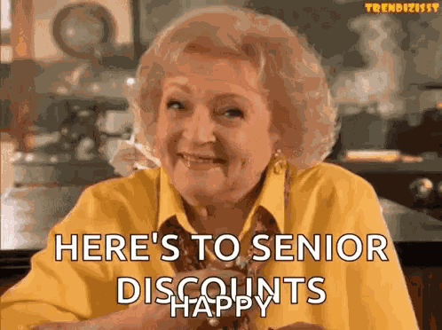 Betty White Cheers GIF