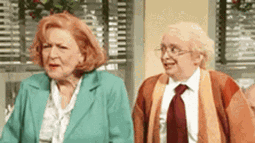 Betty White Deal With It GIF
