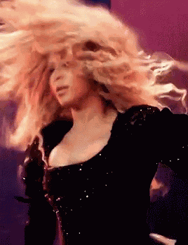 Beyonce Hair GIF
