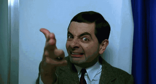 Bh187 Mr Bean GIF