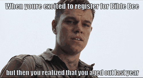 Bible Bee Matt Damon GIF