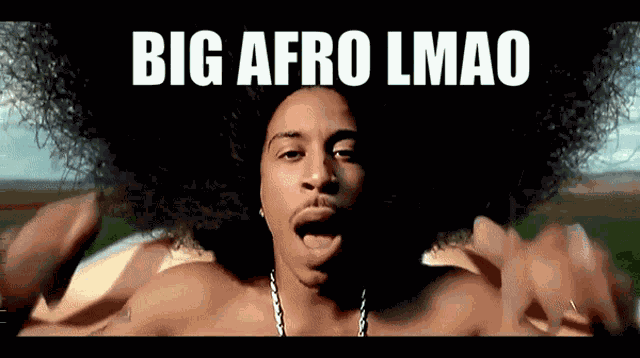 Big Big Afro GIF