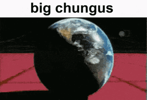 Big Chungus Solar System GIF