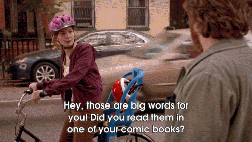 Big Words GIF