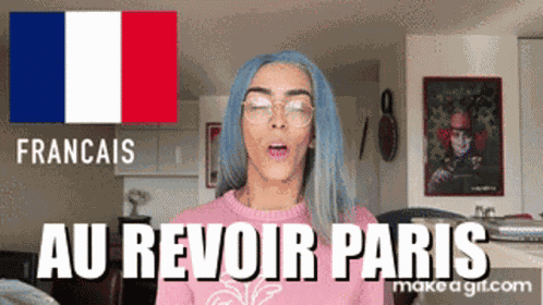 Bilal Hassani Au Revoir GIF