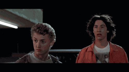 Bill And Ted Excellent Adventure GIF