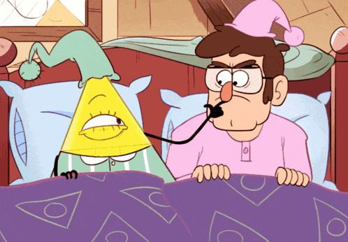 Bill Cipher Ford Pines GIF
