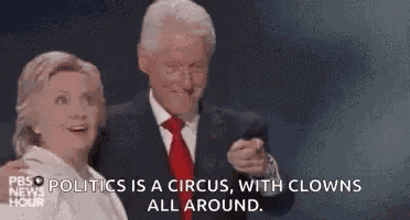 Bill Clinton Hillary Clinton GIF