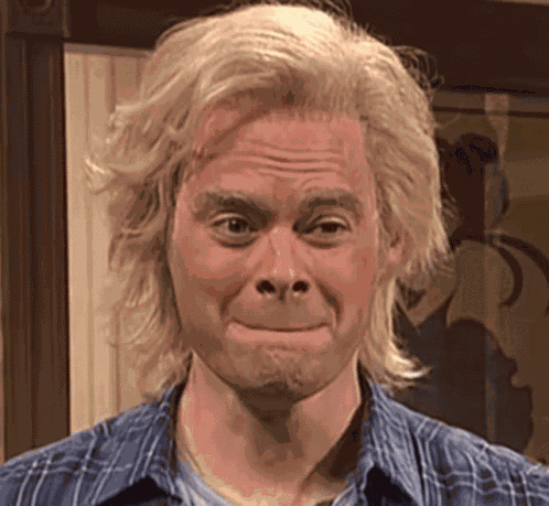 Bill Hader Laughing GIF