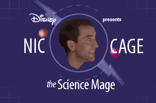 Bill Nye The Science Guy Nic Cage The Science Mage GIF