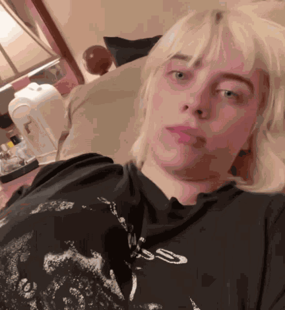 Billie Blink Billie Staring GIF
