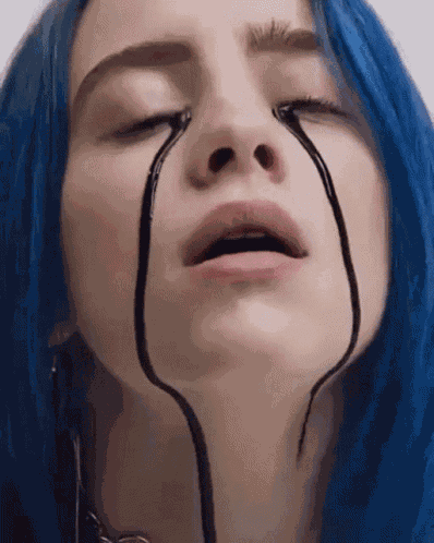 Billie Eilish Crying GIF