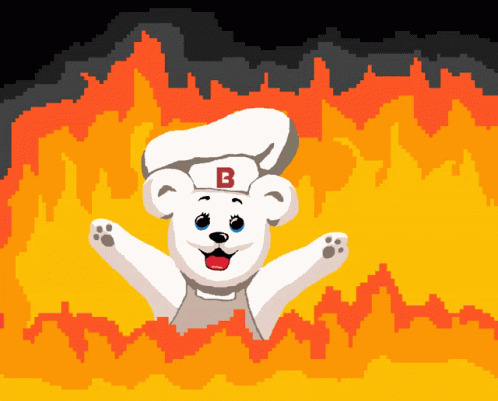 Bimbo Fire GIF