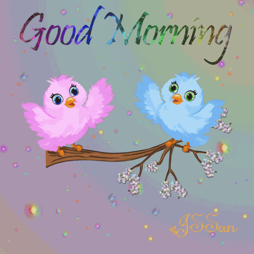 Birds Gif Good Morning GIF