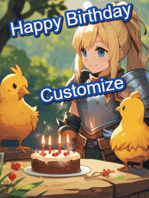 Birthday Anime GIF