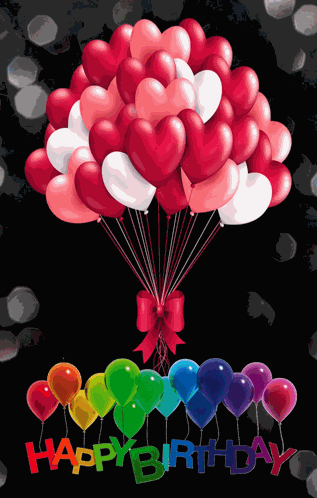 Birthday Balloons GIF
