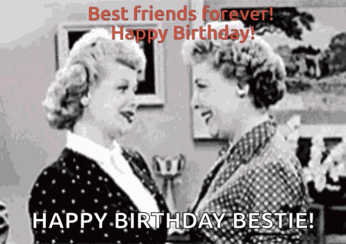 Birthday Bffs GIF