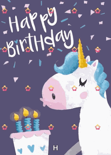 Birthday Birthday Cake GIF