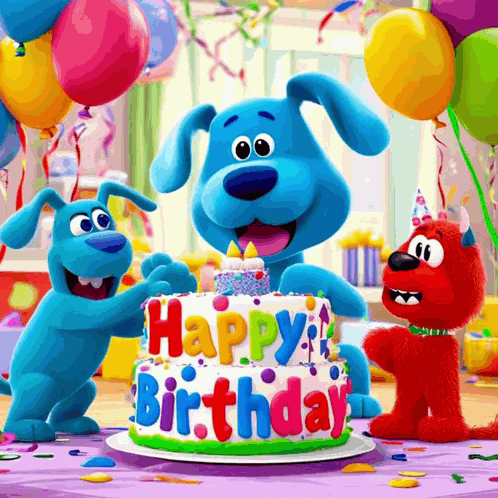 Birthday Birthday Cake GIF