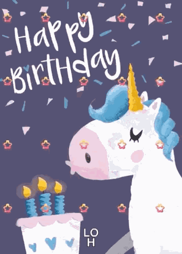 Birthday Birthday Cake GIF