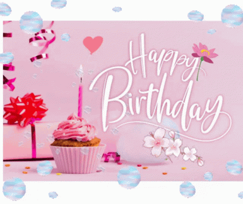 Birthday Birthday Girl GIF