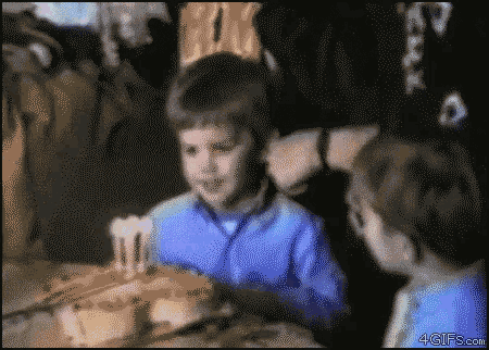 Birthday Blow Candle GIF