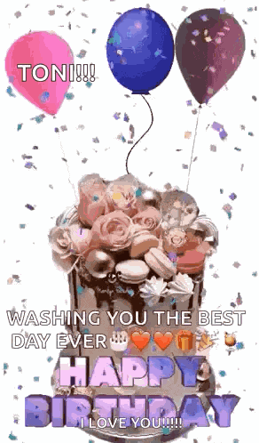 Birthday Cake Happy Birthday Cake GIF