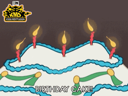 Birthday Cake Laura Limpin GIF