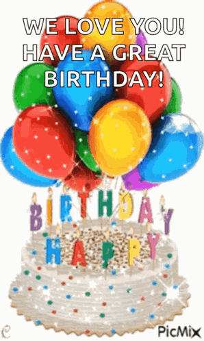 Birthday Cake GIF