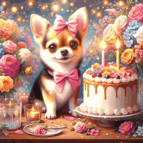 Birthday Chihuahua Happy Birthday Chihuahua GIF
