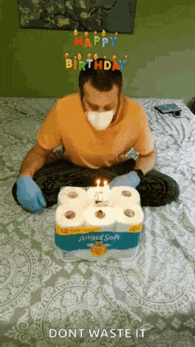 Birthday Covid GIF