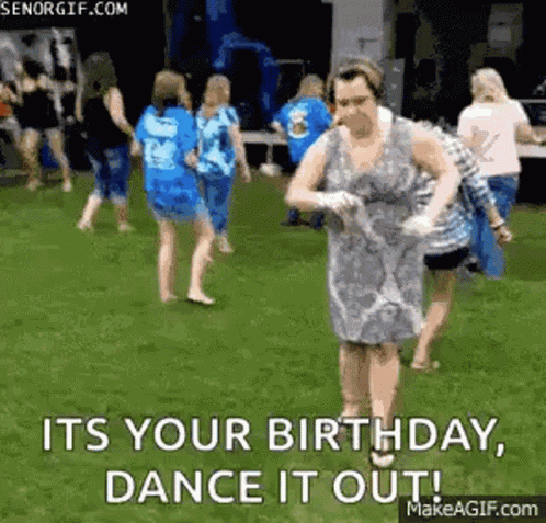 Birthday Dance GIF