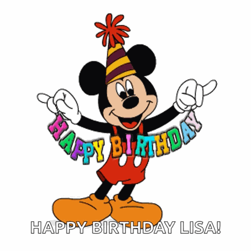 Birthday Disney GIF