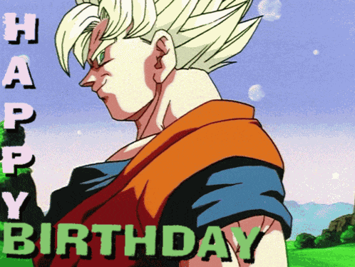 Birthday Dragon Ball GIF