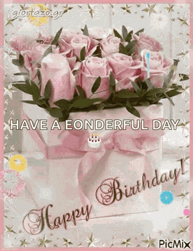 Birthday Flo GIF