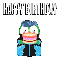 Birthday Happy Birthday Sticker