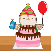 Birthday Happy Birthday Sticker