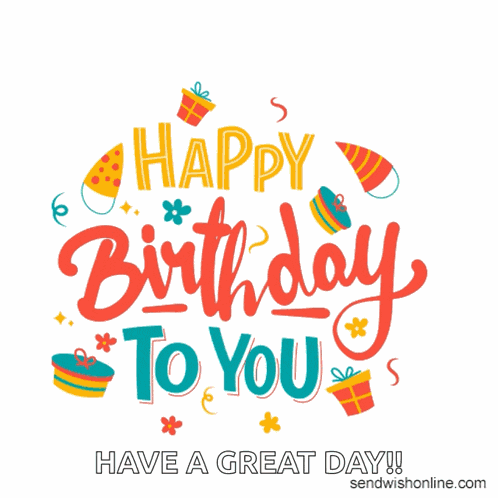 Birthday Happy Birthday GIF