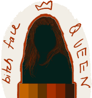 Bitch Face Queen Sticker
