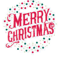 Bitcoin Christmas Decor Sticker