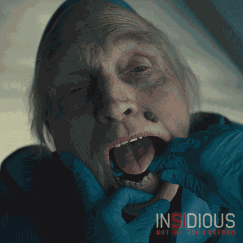 Biting Finger Insidious Out Of The Further GIF