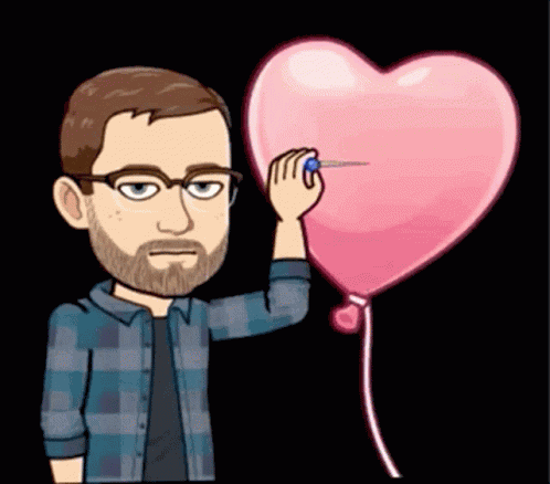 Bitmoji Balloon GIF
