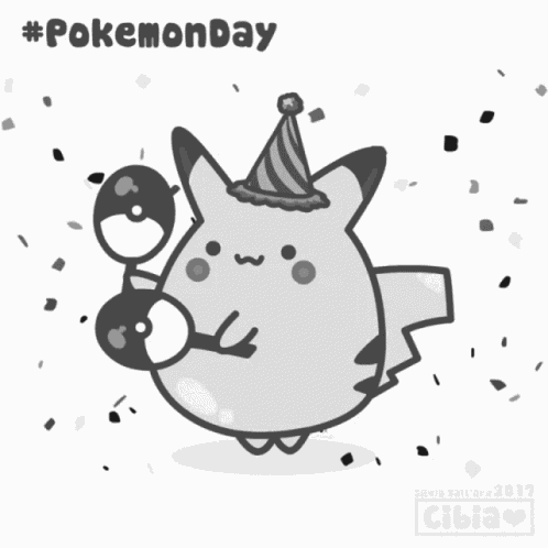 Black And White Pokemon GIF